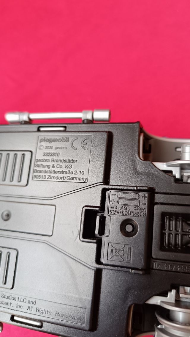 Delorean play mobil, con luz