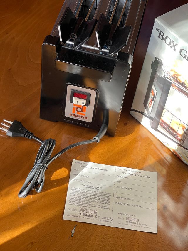 TOSTAPANE DEASTIR  elettrico vintage made in Italy