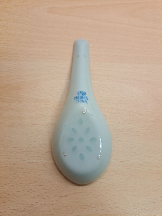 Porcellana cinese - 3 ciotole con 2 cucchiai