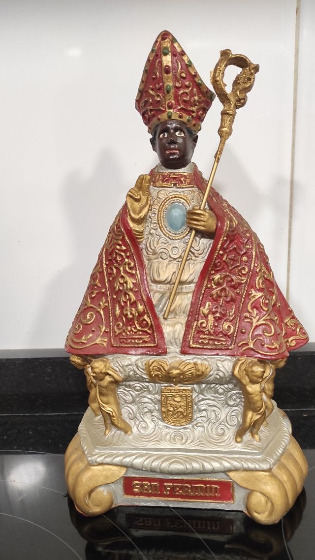 San Fermín pintado mano 27 cm