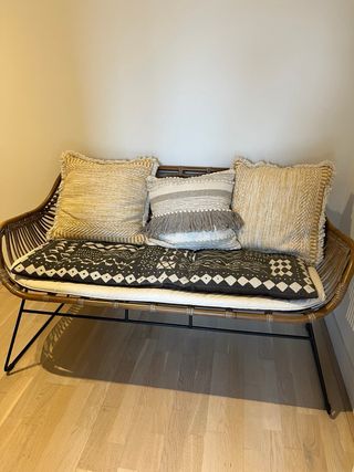 Banco jardin de resina Maison du Monde