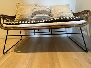 Banco jardin de resina Maison du Monde