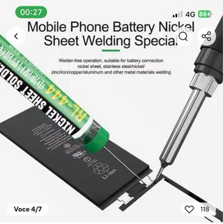 FILO PER SALDATURA APPOSITO PER BATTERIE