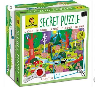 Secret Puzzle 24 piezas - El bosque