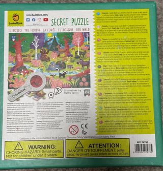 Secret Puzzle 24 piezas - El bosque