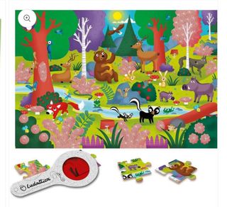 Secret Puzzle 24 piezas - El bosque
