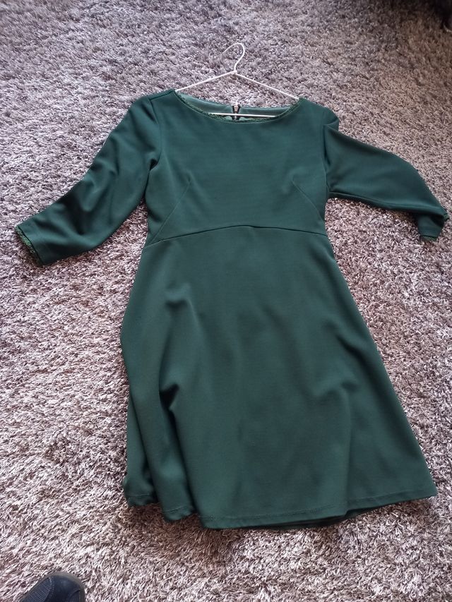 Vestido talla S verde