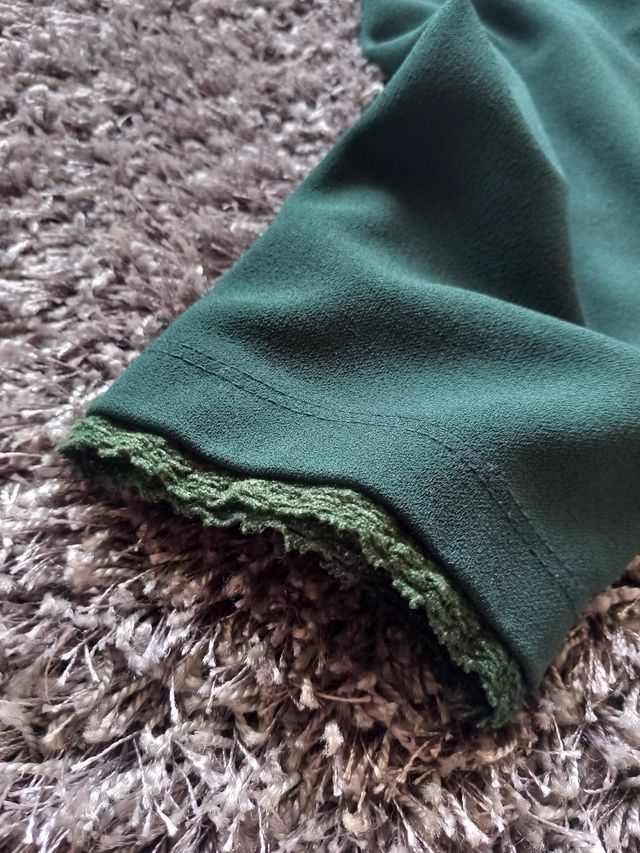 Vestido talla S verde