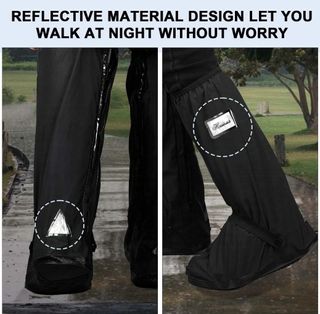 Impermeables zapatos pies moto