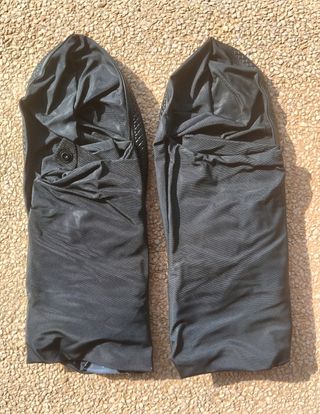 Impermeables zapatos pies moto