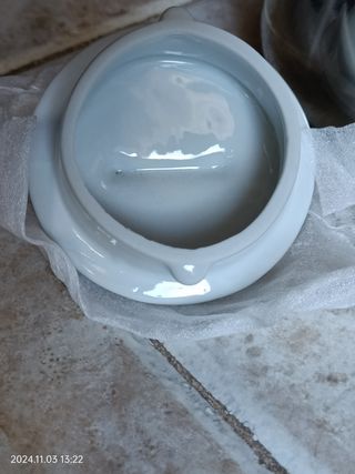 Moka in ceramica e inox 4 tazze