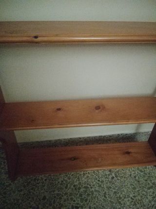 Estanteria madera