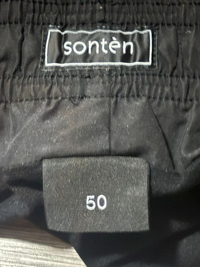 costume uomo sonten colore nero taglia 50