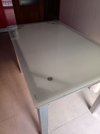 Mesa de cristal cocina, ó salón