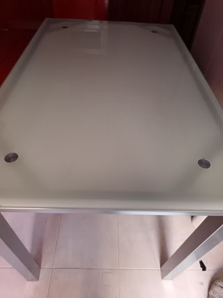 Mesa de cristal cocina, ó salón