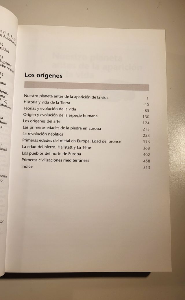 HistoriaUniversal 1-Los Orígenes El País