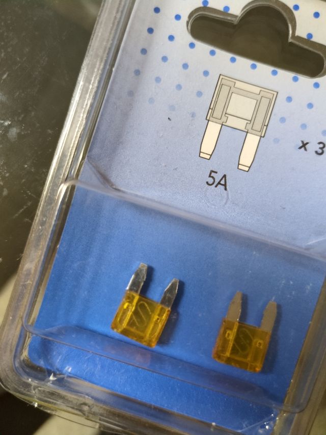 2x Fusíveis Automóvel 5A