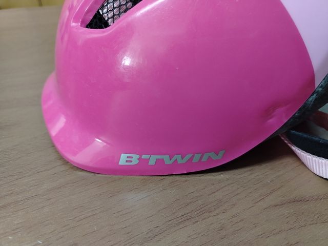 Casco bicicleta niña