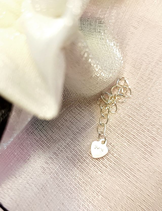 Alargue extensión cadena extensión plata