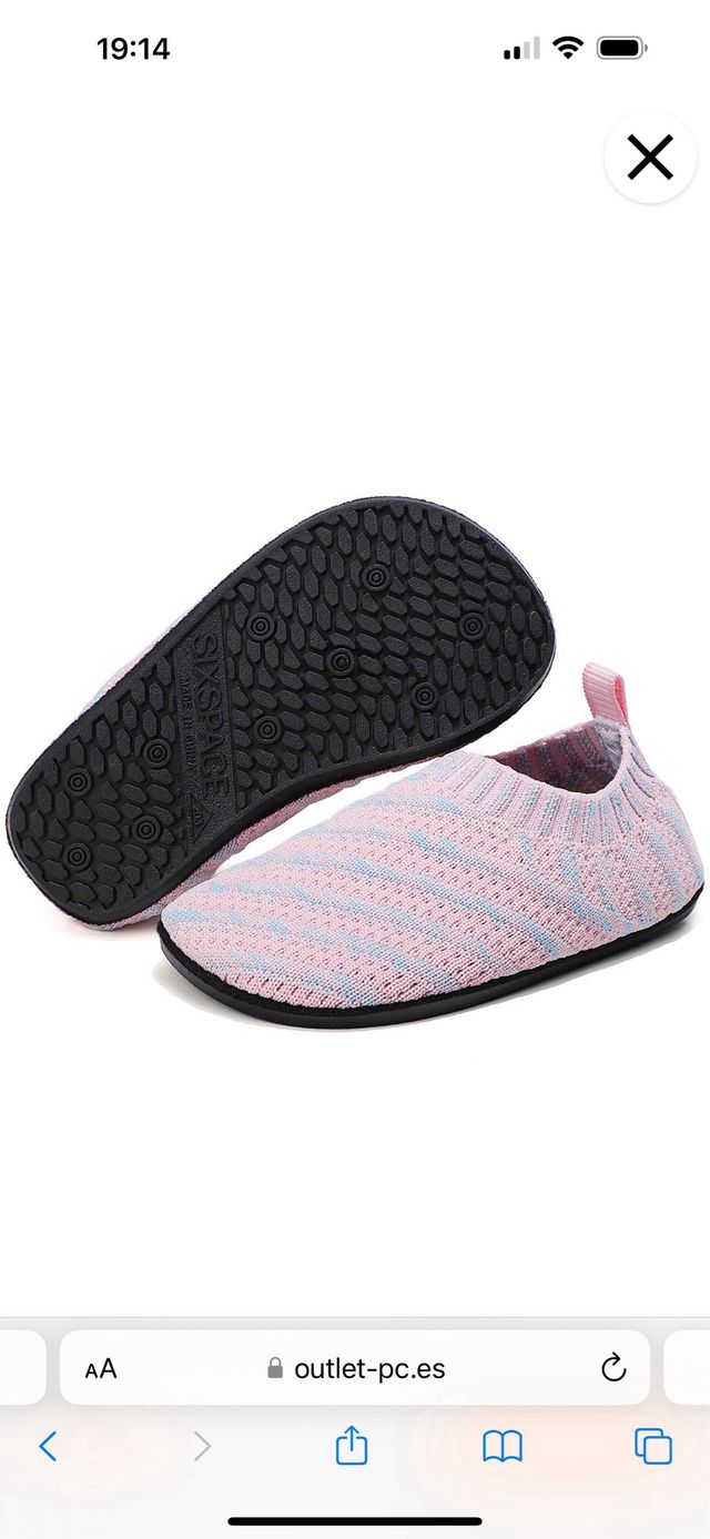 LUEDKA Zapatillas de primeros pasos talla 28