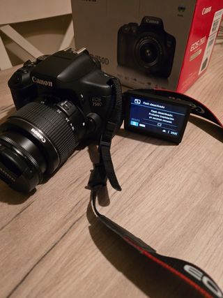 Camara Canon 750D