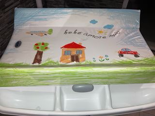 Bañerita Bebe Cam con cambiador