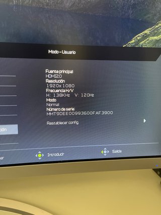 Monitor acer curvo 27”