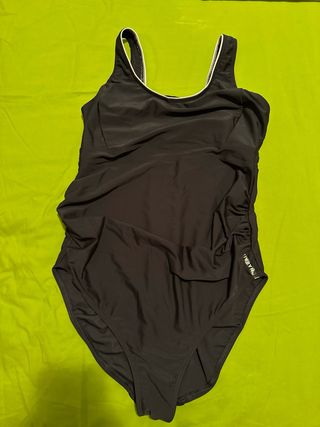 Bañador negro de premamá decathlon t-44