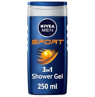 Confezione da 6 NIVEA MEN Sport Doccia Shampoo