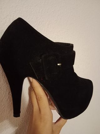 Zapatos negros drag Fashion