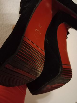 Zapatos negros drag Fashion