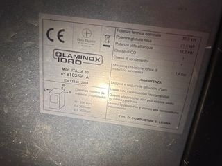 Stufa a legno idro con coperchio 