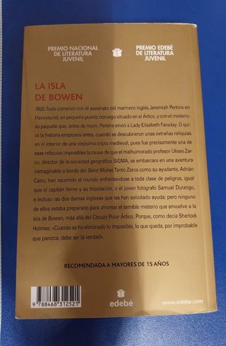 La isla de Bowen. César Mallorquí.