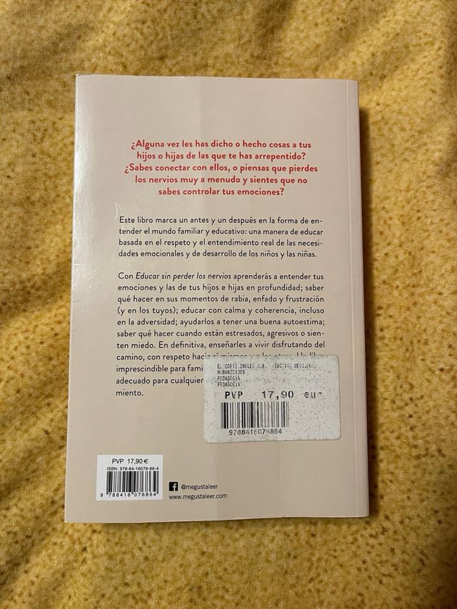 Libro “Educar sin perder los nervios”