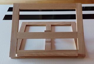 Atril de madera para lectura