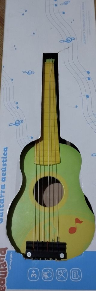 Guitarra acústica de juguete