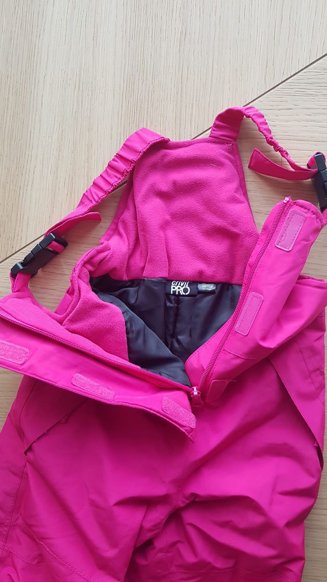 Mono peto niña nieve. 2-4 años