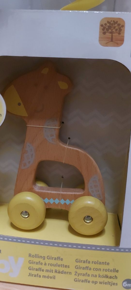 Juguete de madera para bebé nuevo