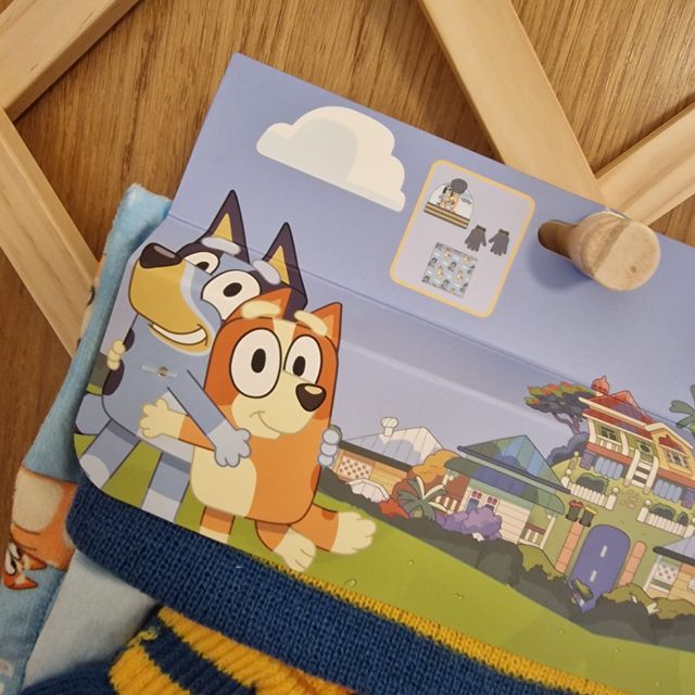 Conjunto Bluey Invierno