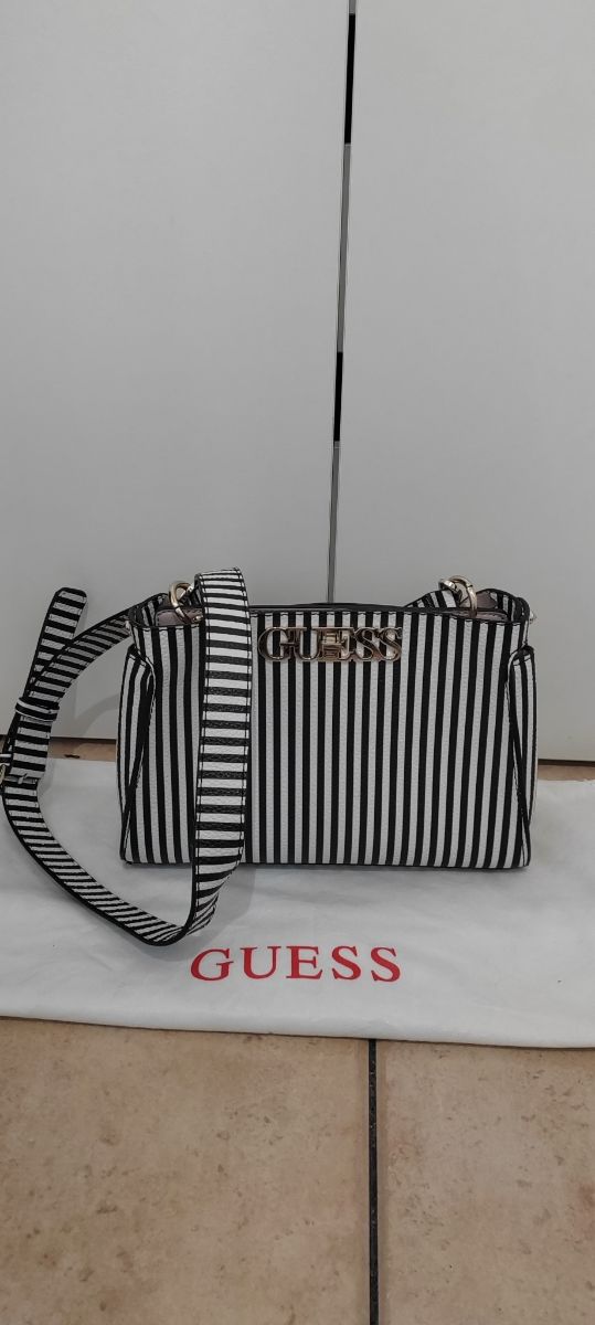 Bolso guess rayas