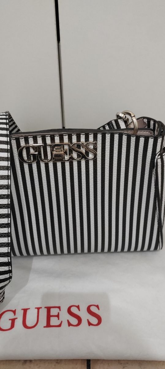 Bolso guess rayas