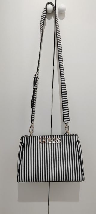 Bolso guess rayas 