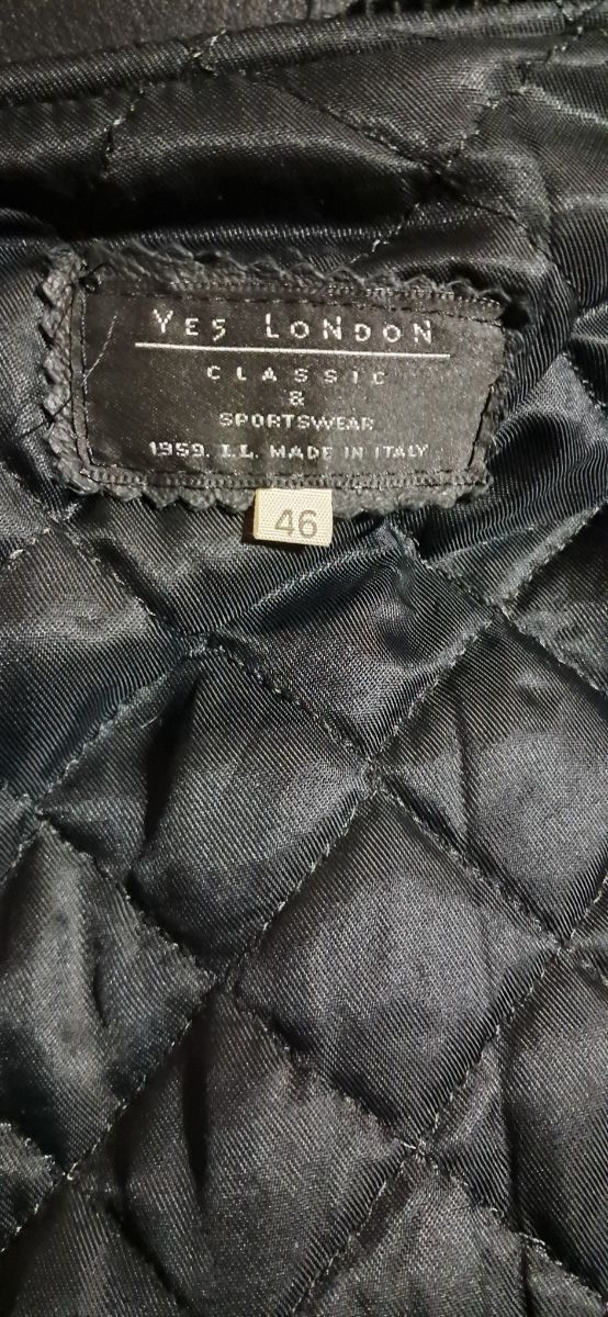 Giacca in vera pelle stile anni '50