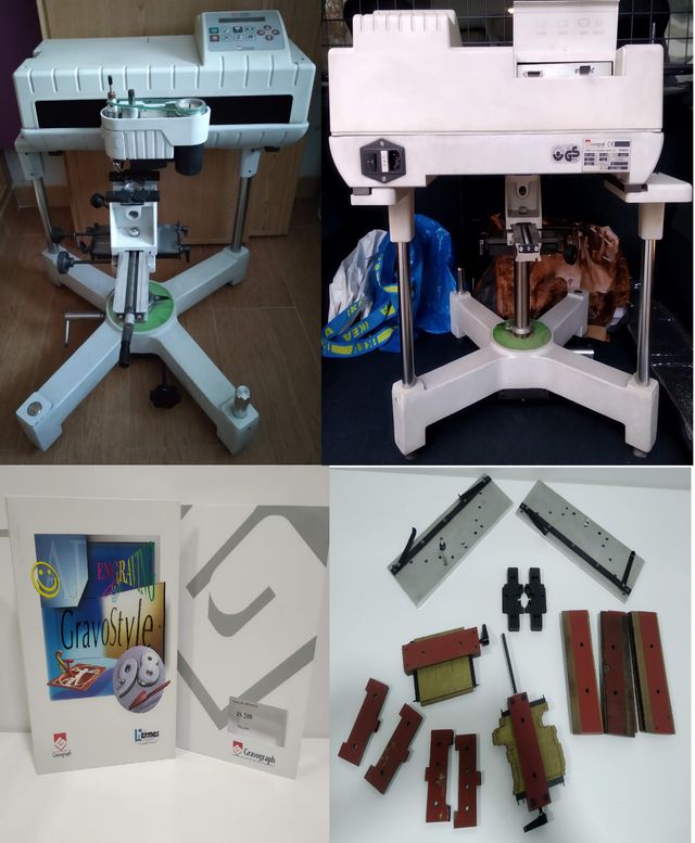 Grabadora GRAVOTECH IS200 más complementos