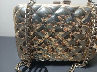 Bolso de fiesta dorado