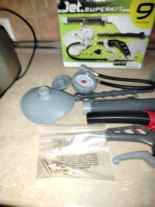 Kit inflador de aire comprimido 9 piezas