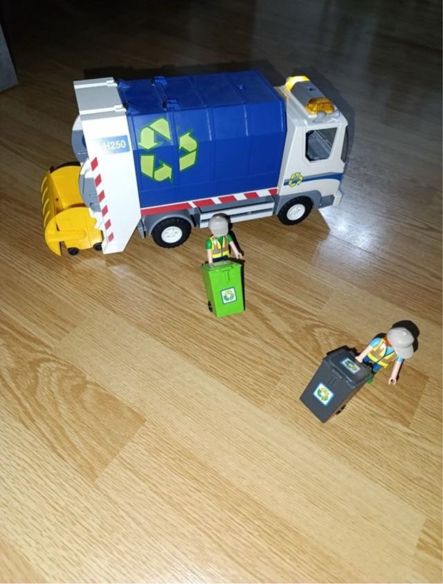 Camion basura play mobil