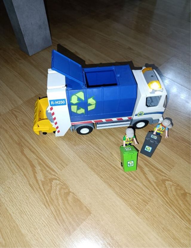 Camion basura play mobil