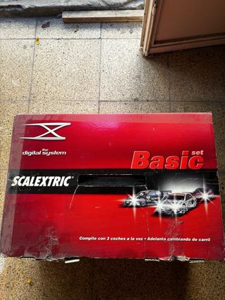 Scalextric Basic Set + Supersliding Curve