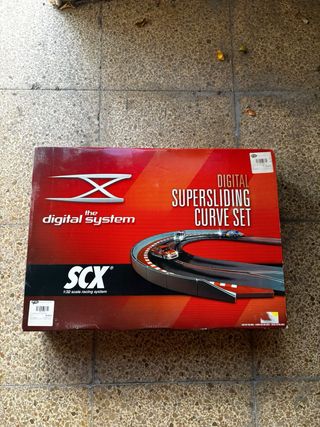 Scalextric Basic Set + Supersliding Curve